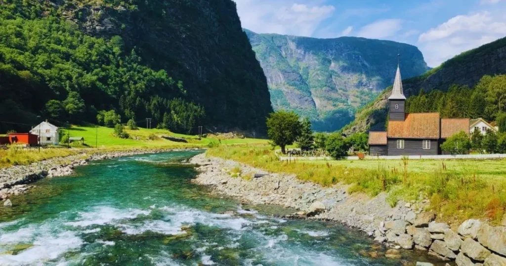 Flåms dalen valley